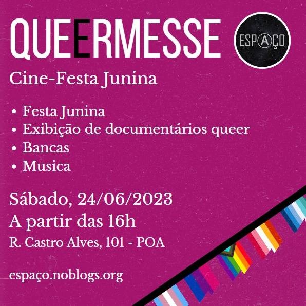 24/06 – Queermesse no Esp(a)ço