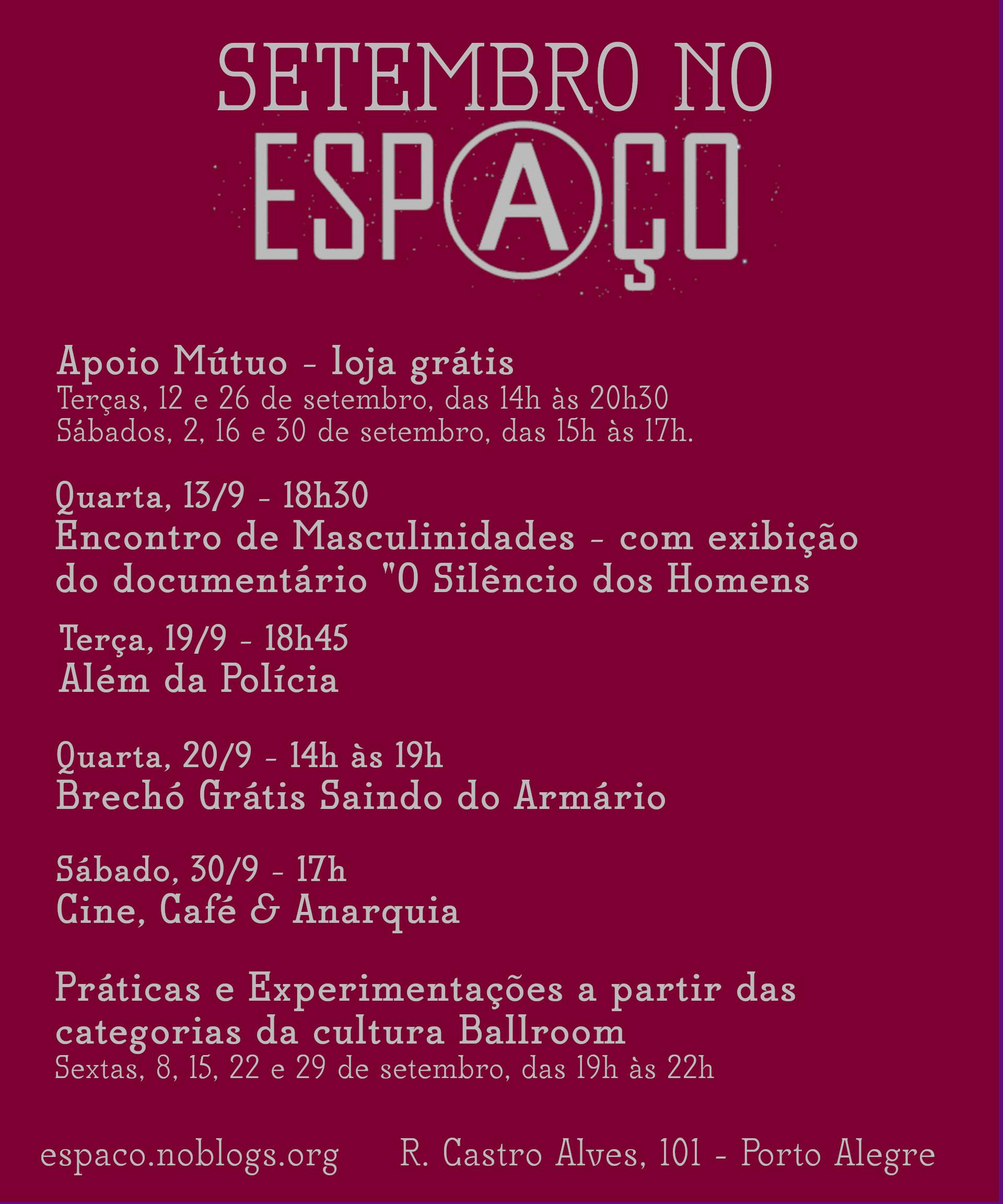 Agenda de Setembro