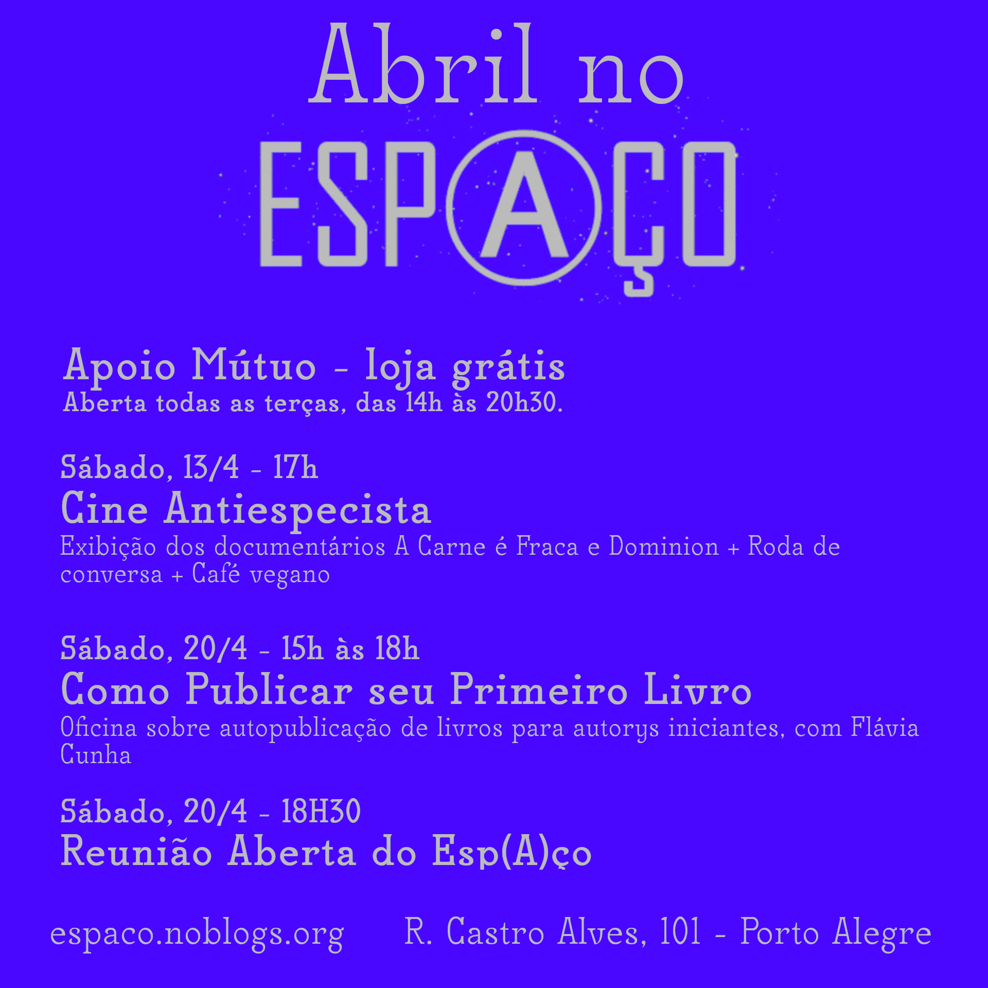 Agenda Abril 2024